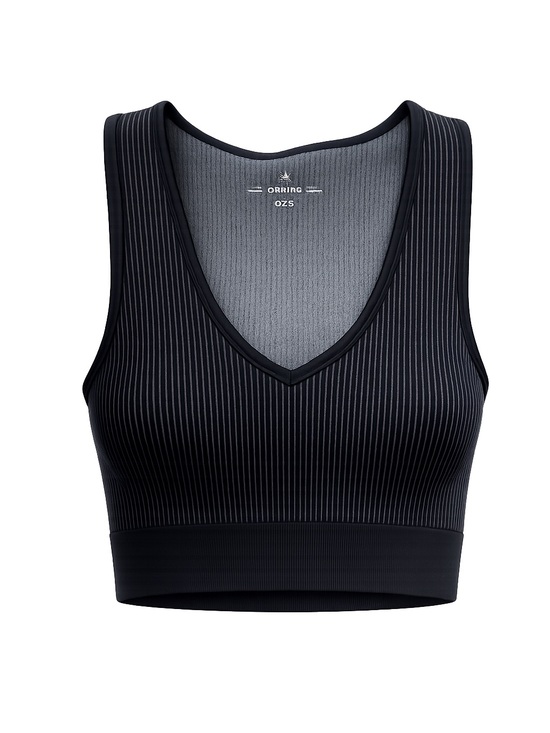 aerie Other - Aerie NWT black ribbed low impact sports bra, small